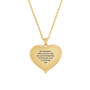 footprints in the sand daughter pendant UK DFPP b two