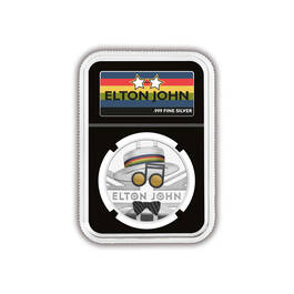 the elton john 1oz silver proof coin UK SPEJ b two