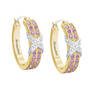 birthstone diamond kiss personalised ear UK BDKPE f six
