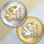 the platinum gold highlighted sacagawea  UK NPG d four