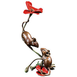 adoring little bronze mice UK ALBM2 a main