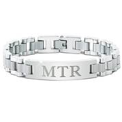 for my son personalised link bracelet UK FMSPB a main
