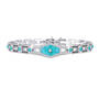 Western Wonder Diamond Turquoise Bracelet 10576 0011 a main