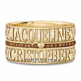 Mocha Kiss Stackable Ring Set 6478 001 8 1
