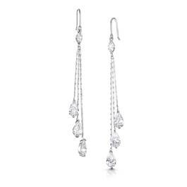cz waterfall earrings UK CZWE a main