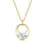 tempting topaz trilogy earrings with free pendant UK TOTS b two