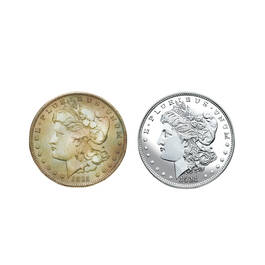 Uncirculated Morgan Mint Silver Dollars UK FDMSD c goldandsilver