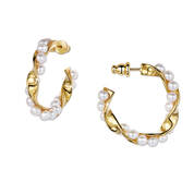 pearl paradise twist earrings UK PPTE a main