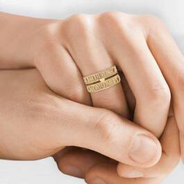Mocha Kiss Stackable Ring Set 6478 001 8 3