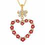 A Dozen Roses Diamond Heart Pendant 6242 001 3 1