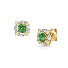 eternal green radiance earrings UK EGRE a main