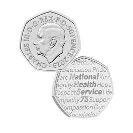 the complete 2023 annual 50p rolls UK A23R f six
