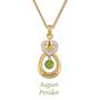 genuine birthstone drop pendant UK GBDP i nine