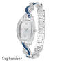 birthstone swirl bracelet watch UK BSWB i september