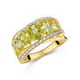 diamond embrace peridot ring UK DEPER a main