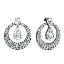 galaxy of glamour hoop earrings UK GOGHE a main