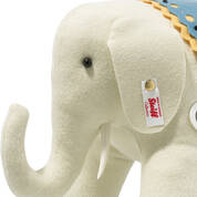 STEIFF 140TH ANN FELT ELEPHAN UK SAFE b closeup face