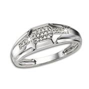 mens valiant white gold and diamond ring UK MVDR2 a main