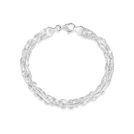 florentine filigree silver bracelet UK FFSB b two