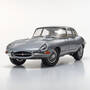 jaguar e type gunmetal grey UK JEGG d four