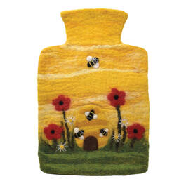 bee happy hot water bottle UK BHHWB a main