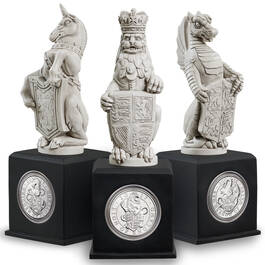 the queens beasts sculpture collection UK QBS a main