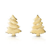 9ct gold christmas joy stud earrings UK CHRSE a main