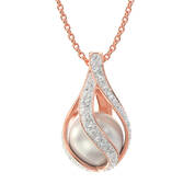 rose gold loves embrace pearl and diamon UK REPDP a main