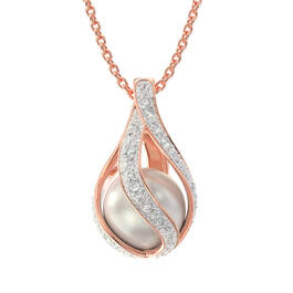 rose gold loves embrace pearl and diamon UK REPDP a main