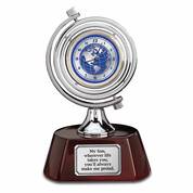Son Youll Always Make Me Proud Globe Desk Clock 6429 001 8 1