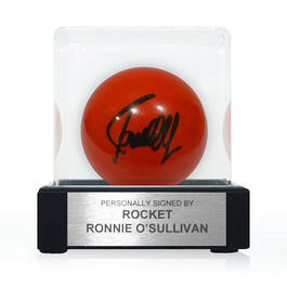 ronnie osullivan signed red snooker ball UK RSSSB a main