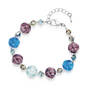 reflections of venice murano necklace with free matching bracelet UK RVMS c three