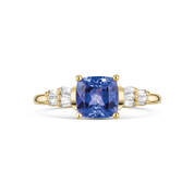 elite edition aaa tanzanite and diamond limited edition ring UK EEGTR b two