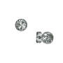 SILVER DIAMOND CUT STUDS UK SDCS a main