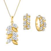 natural elegance earring and necklace se UK NEEP a main