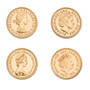 the gold sovereigns of queen elizabeth ii UK QESVR a main