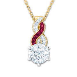 birthstone swirl pendant UK BSSP a main