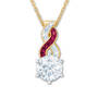 birthstone swirl pendant UK BSSP a main