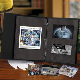 the moon landing international stamp col UK MLIS d four