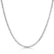italian spiga silver necklace UK ISPIN a main