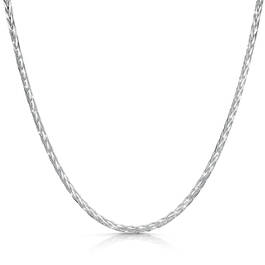italian spiga silver necklace UK ISPIN a main