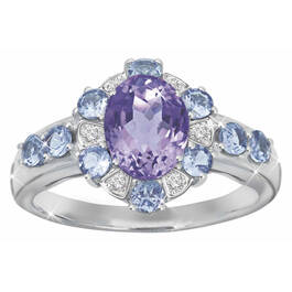 amethyst and tanzanite majesty ring UK ATMR a main