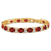 birthstone tennis bracelet UK BDTB2 b two