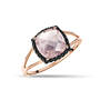 ROSE QUARTZ ROMANCE RING UK GOTHR a main