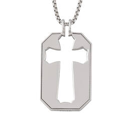 Personalized Two in One Diamond Cross Pendant 12049 0016 d no cross