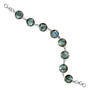 northern lights labradorite silver brace UK NLLSB a main
