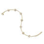 golden hearts cz bracelet UK GHCZB a main