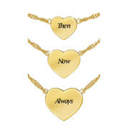 then now always diamond necklace UK TNADN b two