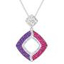 purple passion crystal pendant UK PPCP a main