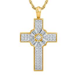 Diamonisse Devotion Cross Pendant 6064 001 8 1